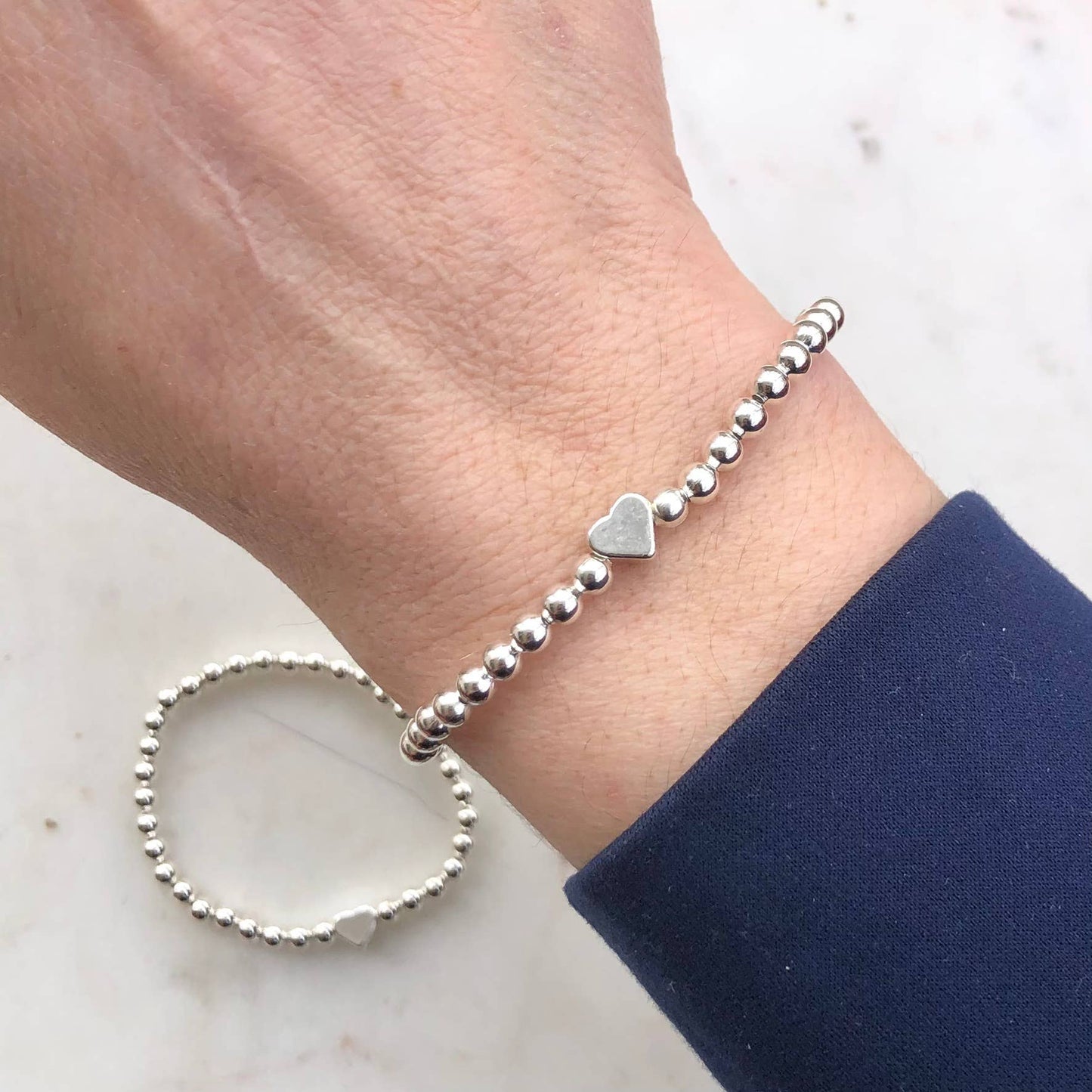 Tiny Heart Mother Daughter Matching Bracelets