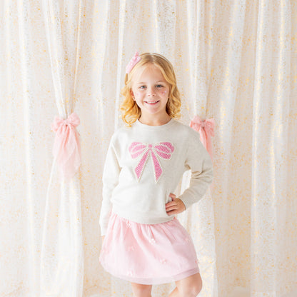 Blush Bows Tutu - Dress Up Skirt - Kids Clothing: 1-2Y