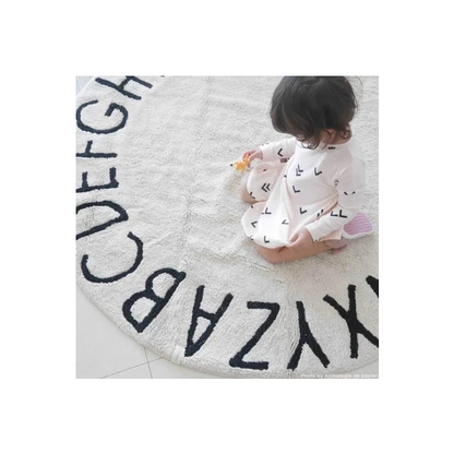 Round Abc Natural-Black: 5'