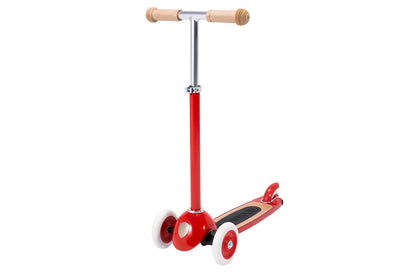 BANWOOD 3-WHEEL SCOOTER VINTAGE - RED