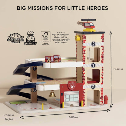 Fire & Rescue Wooden Garage