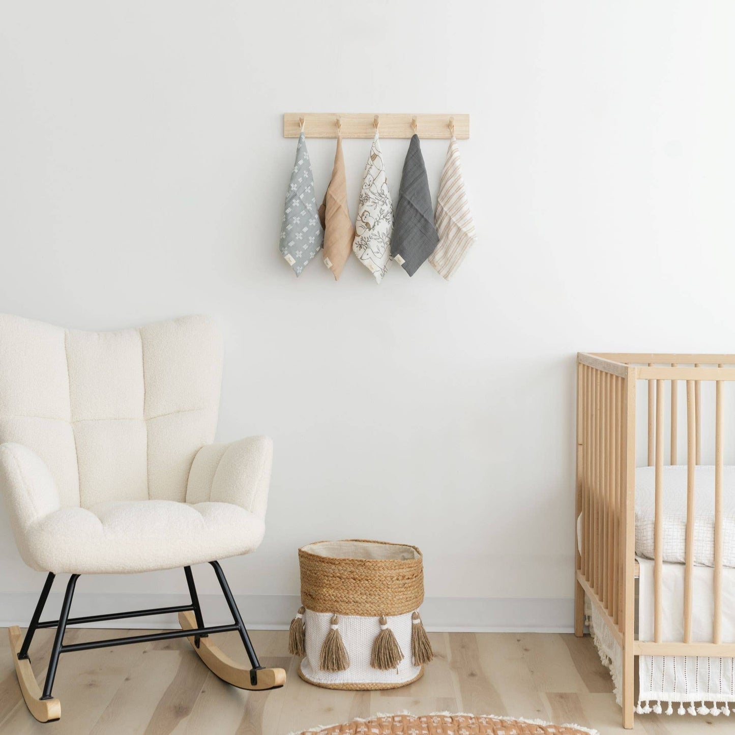 Ezra 5-pc. Wash Cloth Set (Woodland Animal)