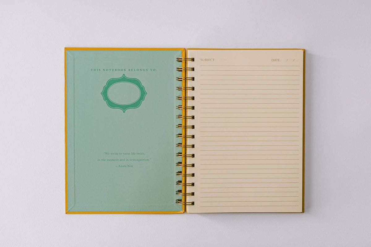 Cat Library Spiral Notebook
