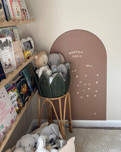 Magic Playwall - Arch Magnetic Wall Decal for Kids: Caramel