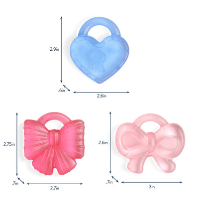 Cutie Coolers™ Water Filled Teethers: Bow