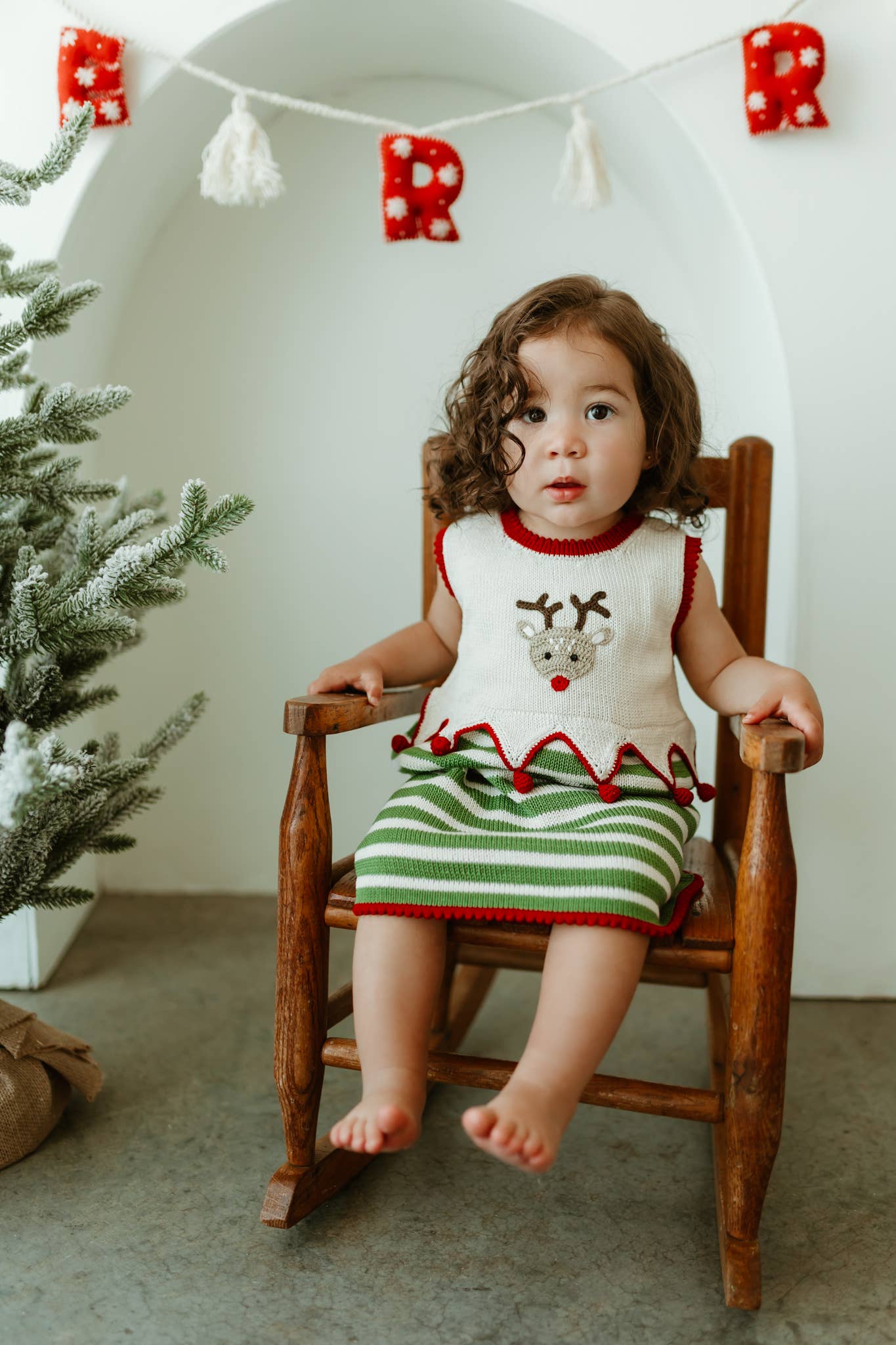 Reindeer Dress: 18M