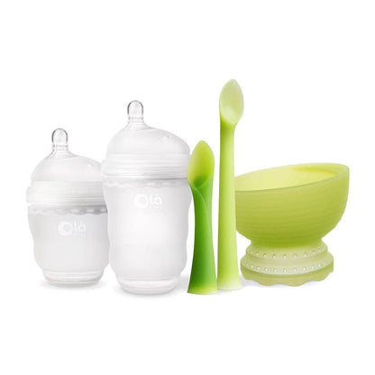 Essential Feeding Gift Set: Coral