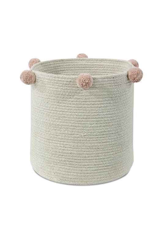 Storage Basket Bubbly Natural - Nude 1' x 1' x 1'