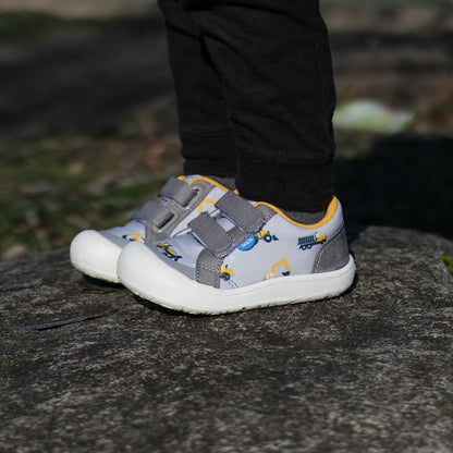 Big Trucks | Toddler Mini Canvas Sneakers
