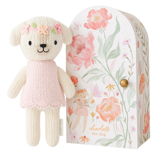 Tiny Charlotte the dog, gives 10 meals