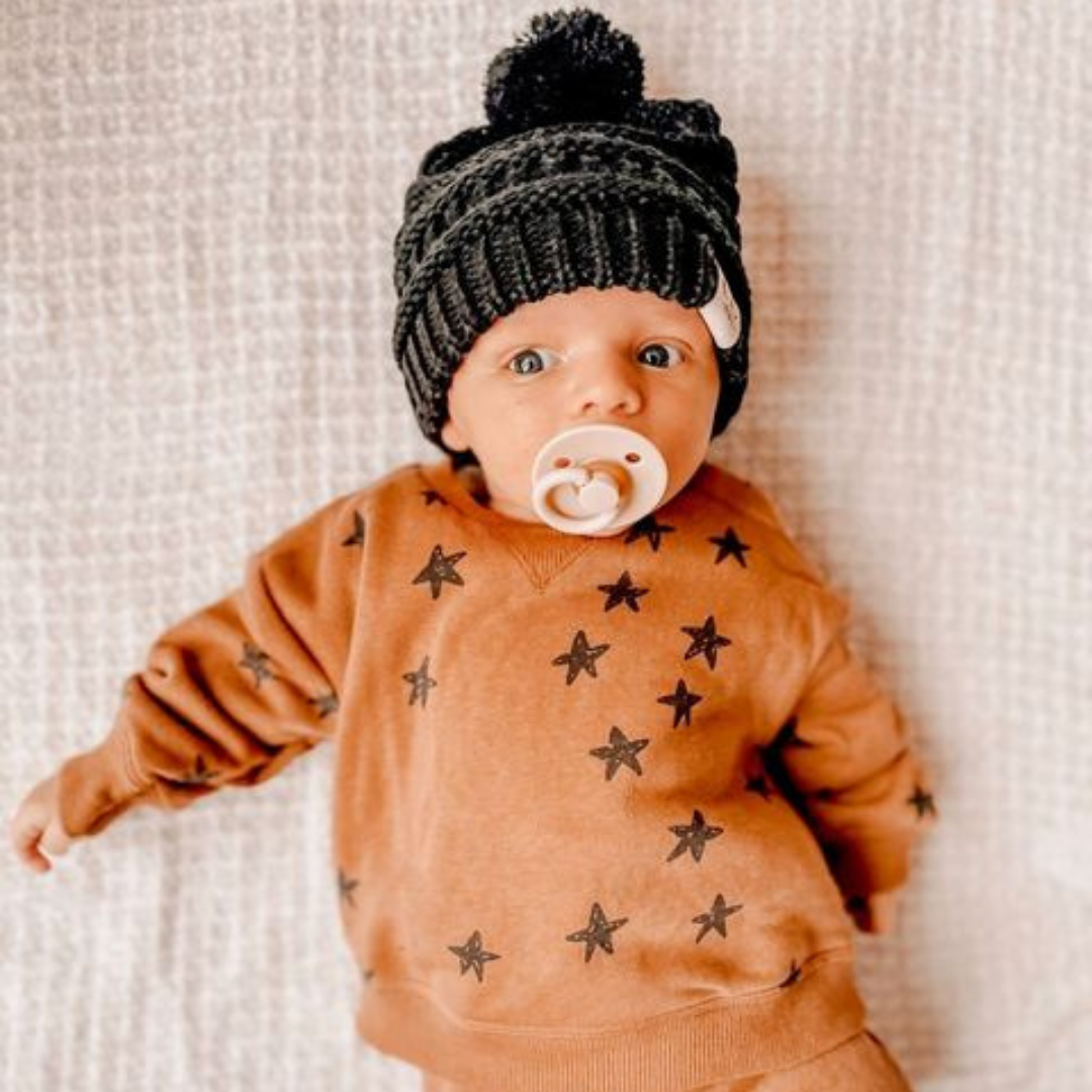 *NEW STYLES* Itzy Soother™ Natural Rubber Paci Sets: Coconut + Toast