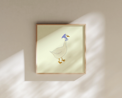 Georgette: White / 4x6 inches
