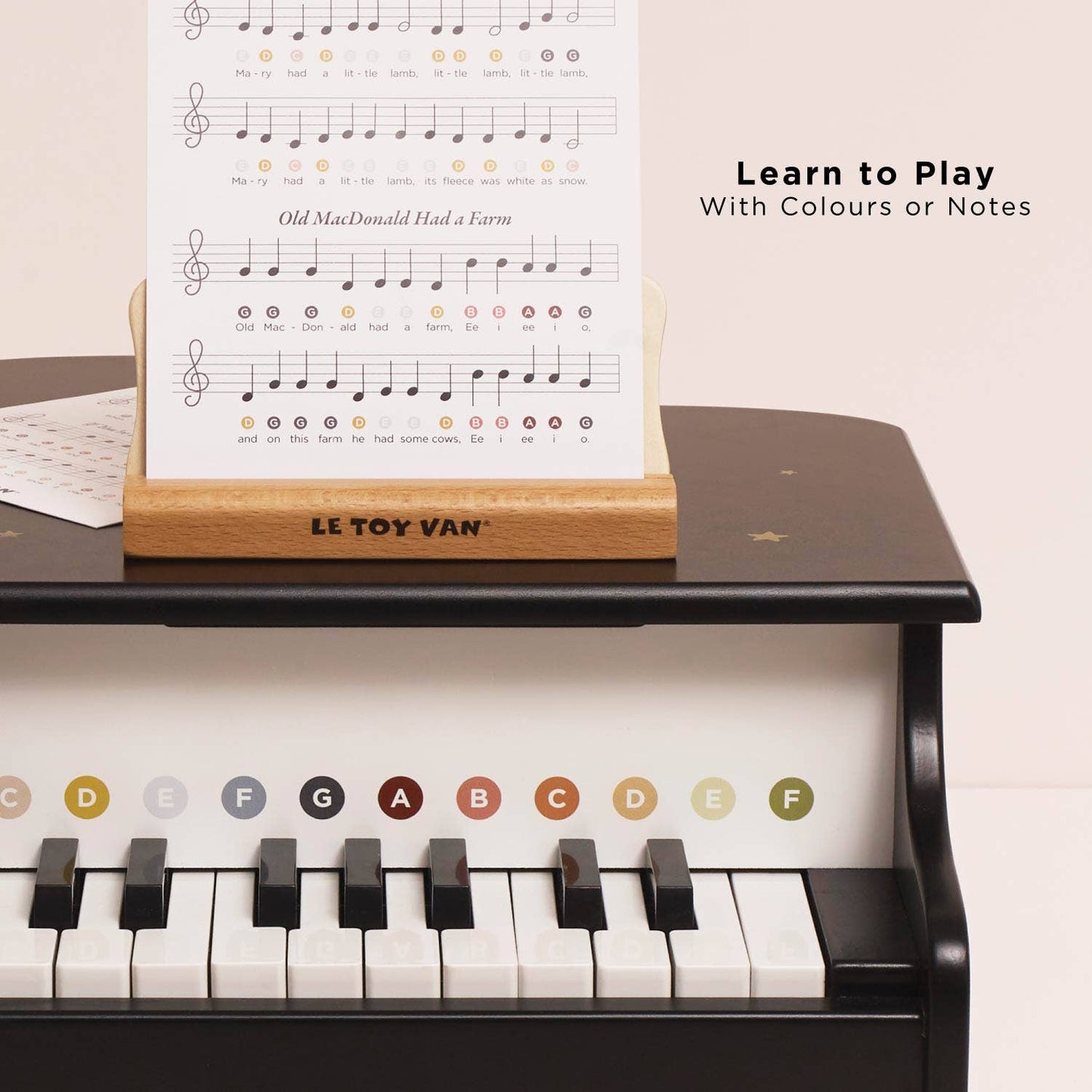 Wooden Grand Piano Toy