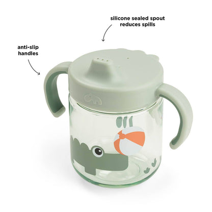 Learning spout cup 2-handle Playground Green