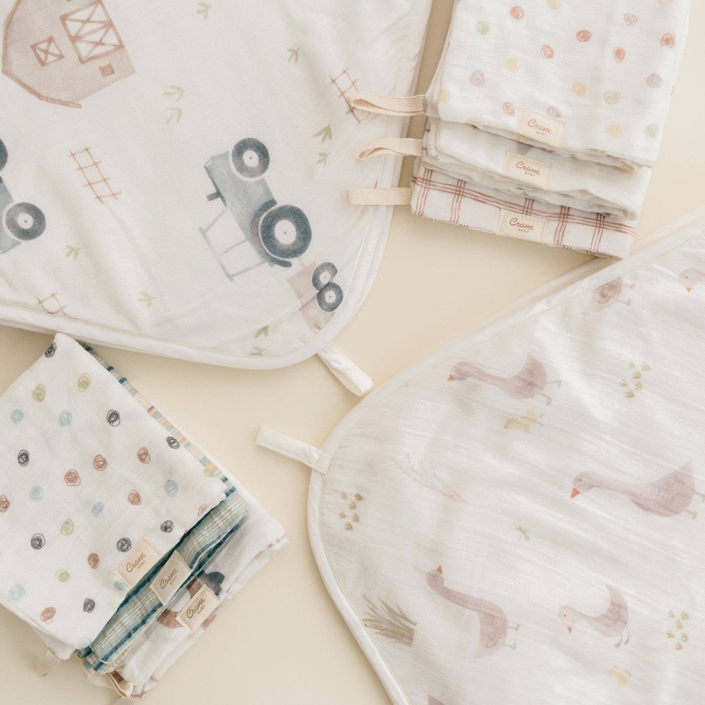 Charlie Farmhouse Goose HT/Wash Cloth Set