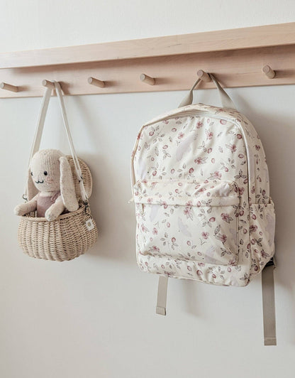 Mini Backpack - Flowers and birds - Menoum Menoum