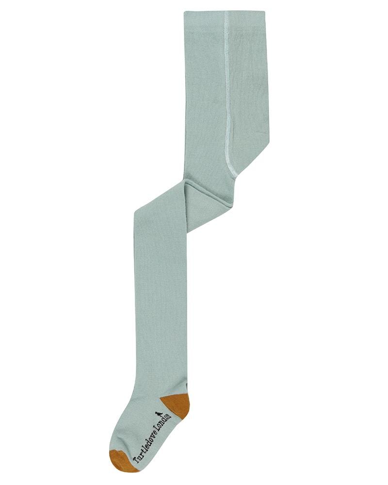 Sage Plain Tights: Sage / 6-12 Months