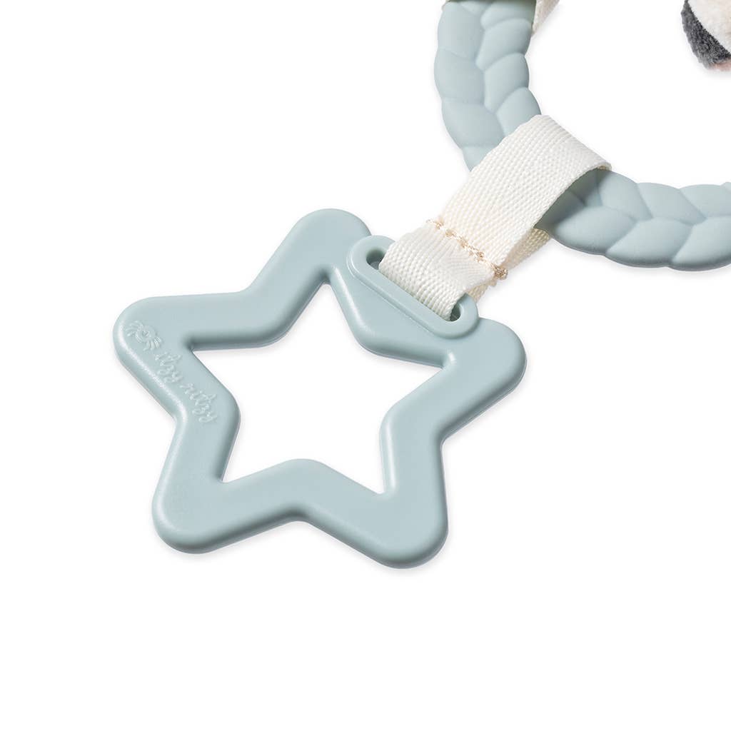 *NEW OPTION* Bitzy Busy Ring™ Teething Activity Toy: Rainbow