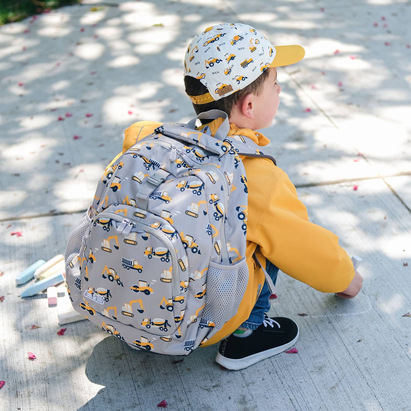 Grey Construction | Little Xplorers Kids' Backpack