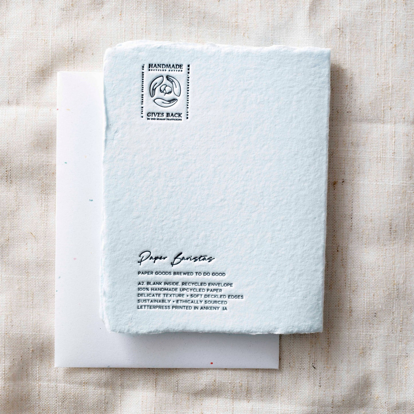 Oh Boy | New Mom, Infant Baby Shower Greeting Card: Flat A2 Greeting Card. Blank on Back.