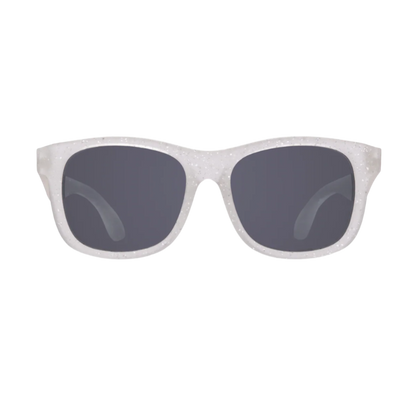 Silver Shimmer Navigator Sunglasses for Babies and Kids