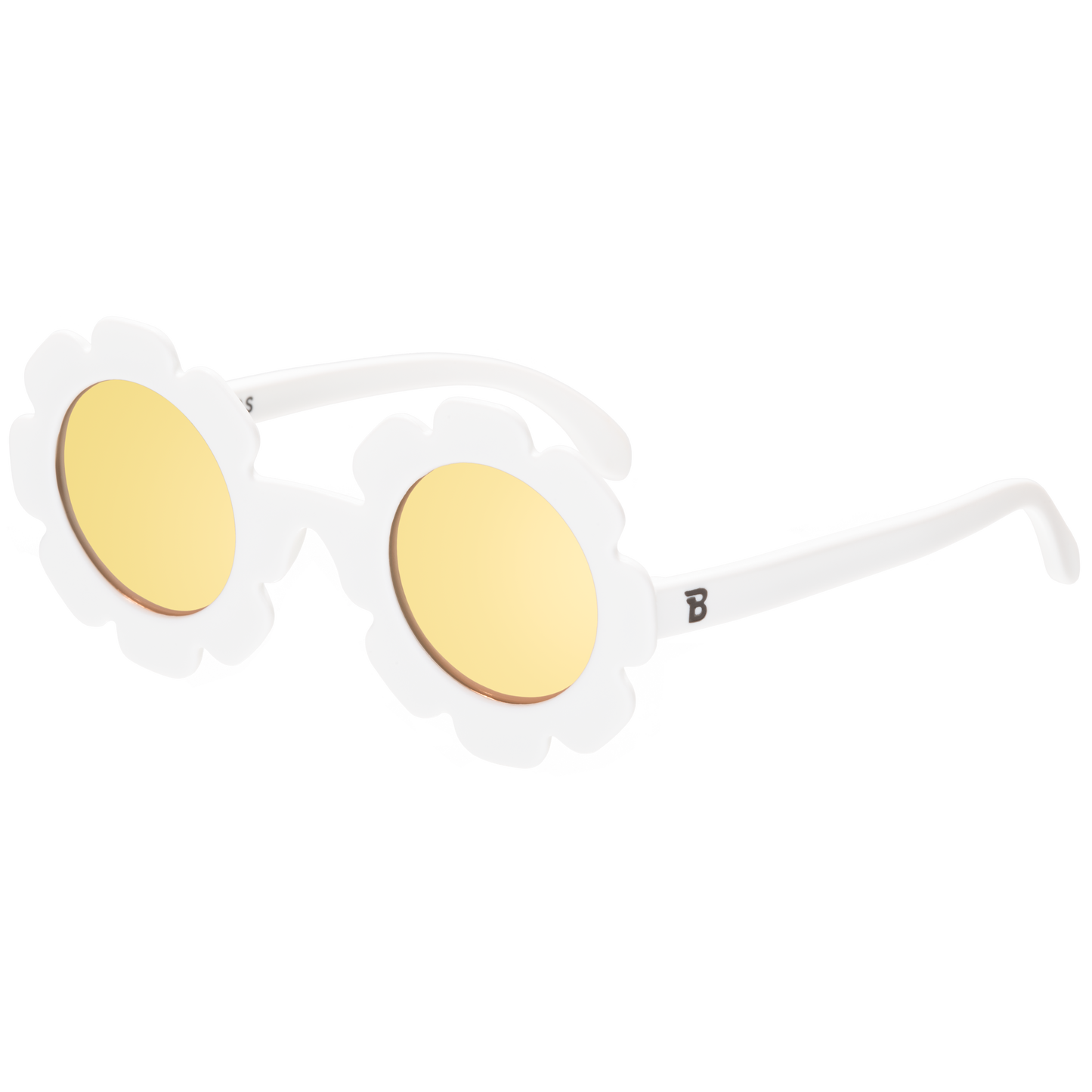 Daisy Flower Sunglasses with Mirrored Lens