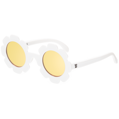 Daisy Flower Sunglasses with Mirrored Lens
