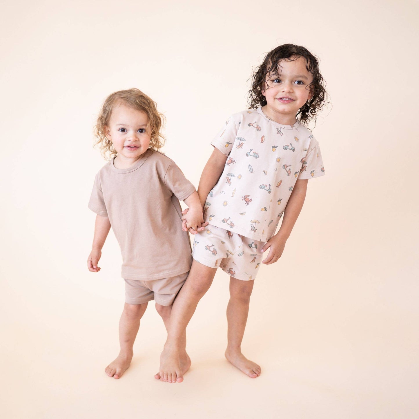 Organic Cotton Short Set – Summer Vibes: 12-18M