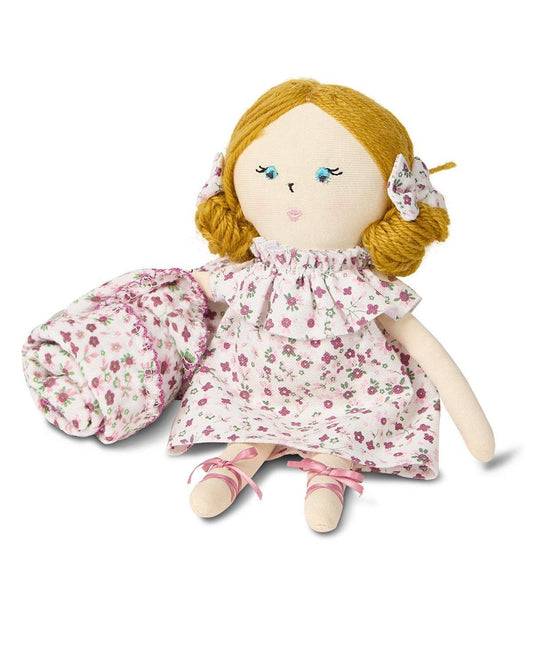 Mini Luna Doll Security Blanket: Winter White / One Size
