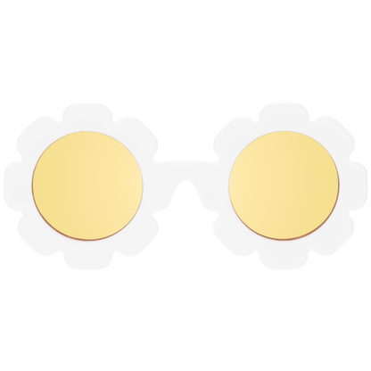Daisy Flower Sunglasses with Mirrored Lens