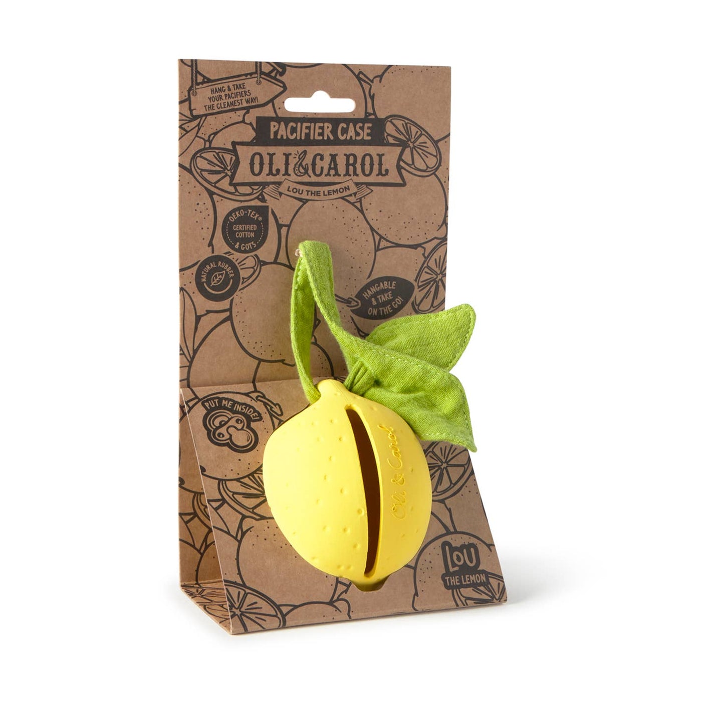Lou the Lemon Pacifier Case
