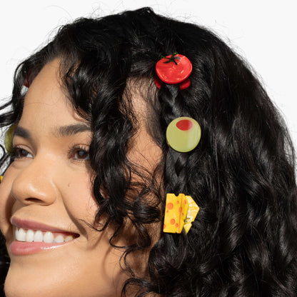 PREORDER: Micro Snack Board Hair Claw Clip Set