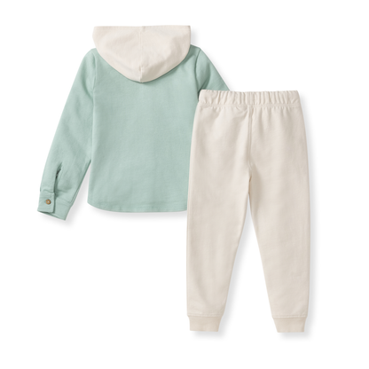 Hooded Shirt & Pants Set: 4T