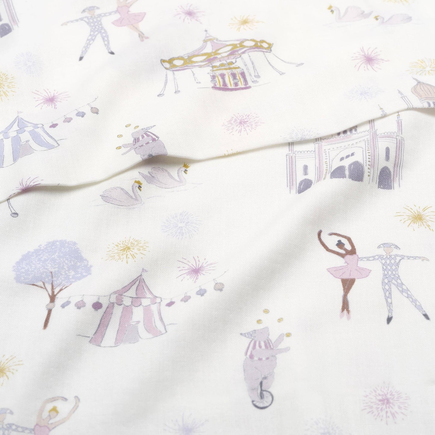 Adventures in Wonderland Swaddle - Rose
