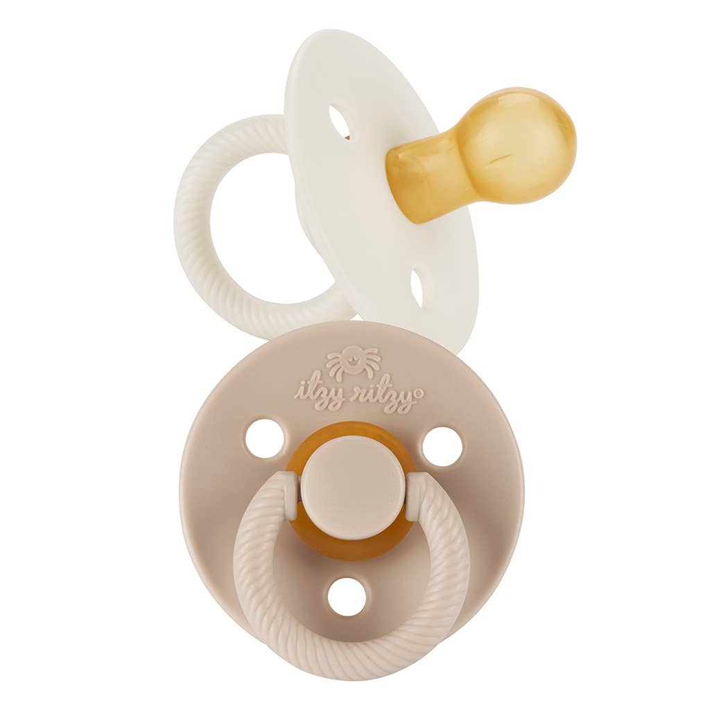 *NEW STYLES* Itzy Soother™ Natural Rubber Paci Sets: Succulent + Agave 6-18 M