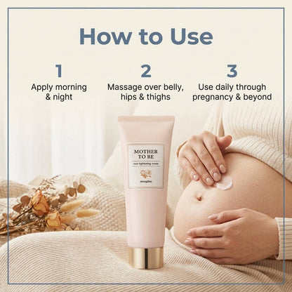 Mother To Be Rose Tightening Cream 200ml | Firming Body Cream for Pregnancy & Postpartum | Made in Korea