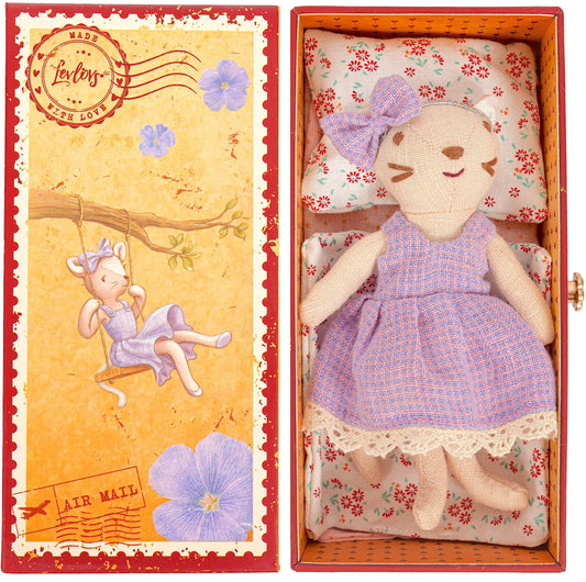 Cat in Stamp Holder box