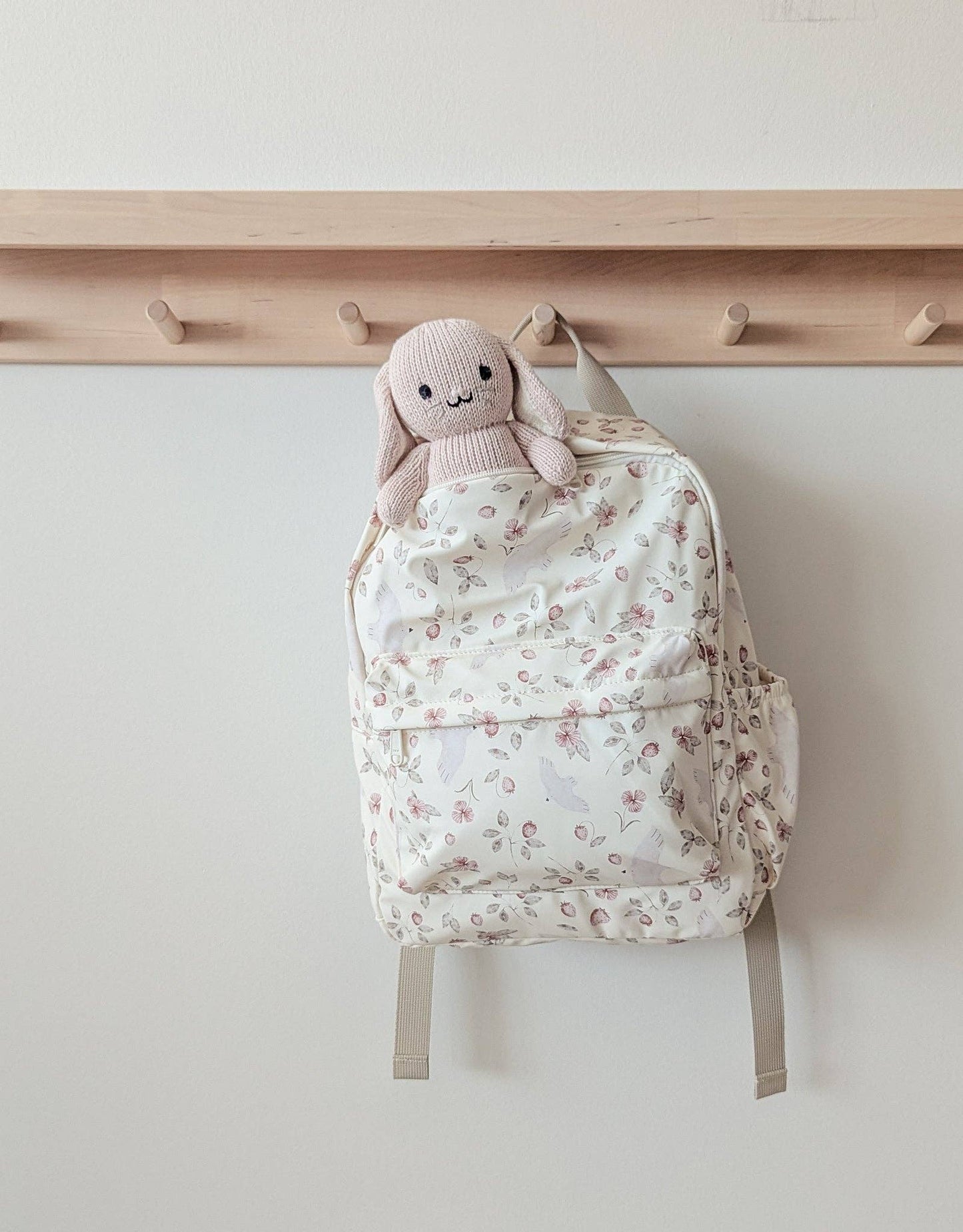 Mini Backpack - Flowers and birds - Menoum Menoum