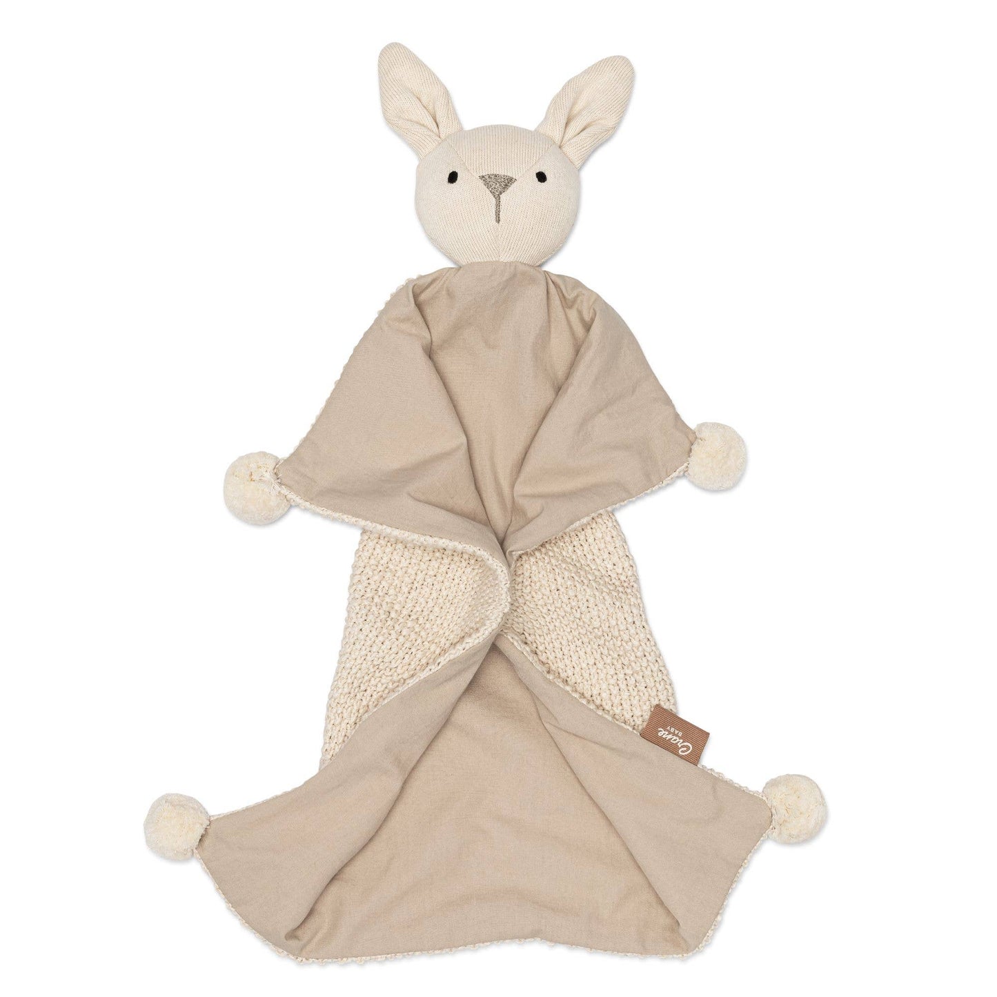 Avery Organic Baby Lovey Blanket (Ollie The Bunny)