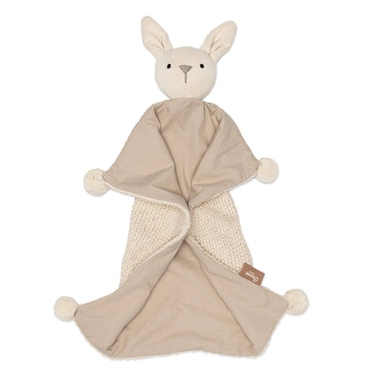 Avery Organic Baby Lovey Blanket (Ollie The Bunny)