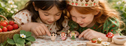 Strawberry Fairy Garden Refill Kit (2pk, Fairies, Soil & seeds)
