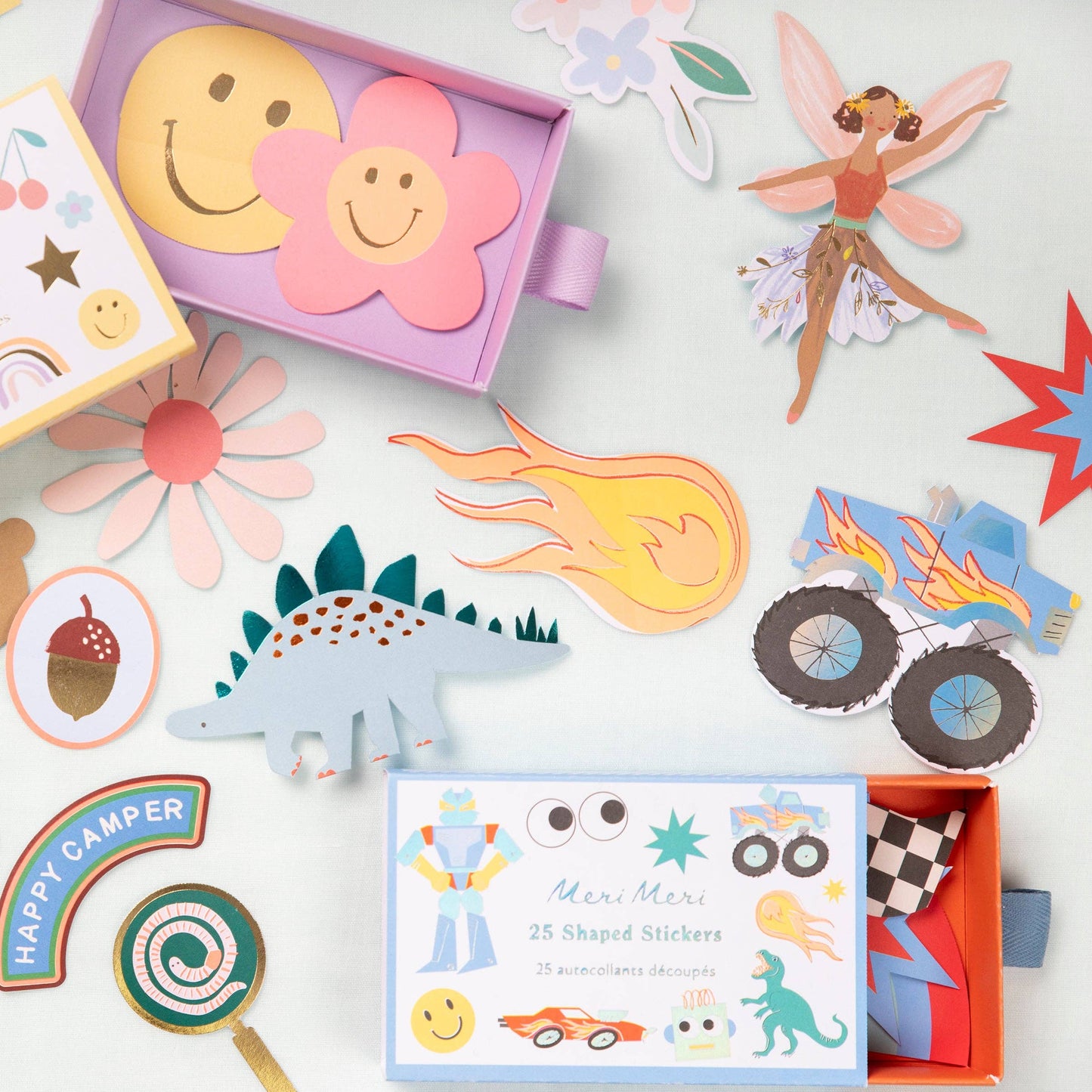 Dinosaur Shaped Stickers