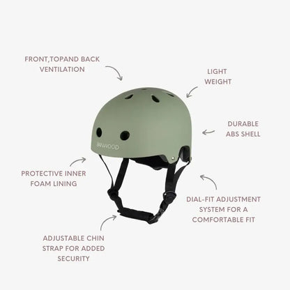 BANWOOD CLASSIC HELMET - MATTE FOREST (50-54 cm)