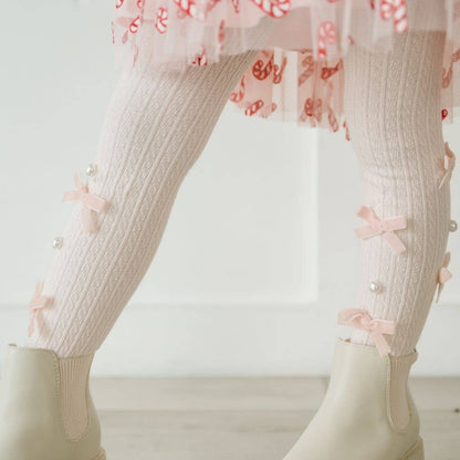 Bedazzled Coquette Tights - Holiday Accessories