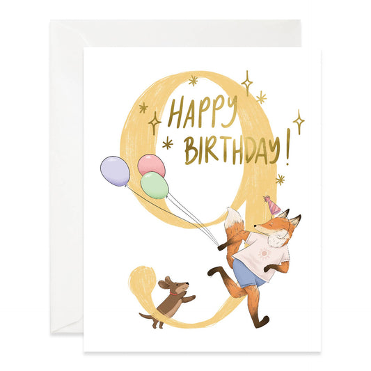 Fox and Pup 9th Birthday