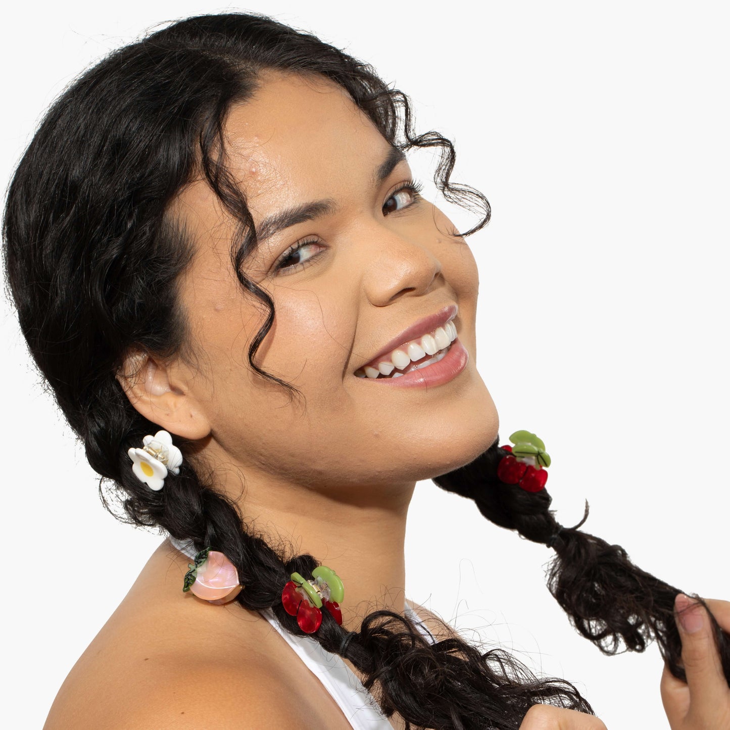 PREORDER: Micro Summer Orchard Hair Claw Clip Set
