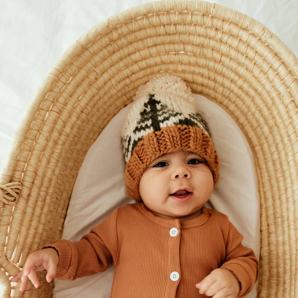 Forest Knit Beanie Hat Baby & Kids: M (6-24 months)