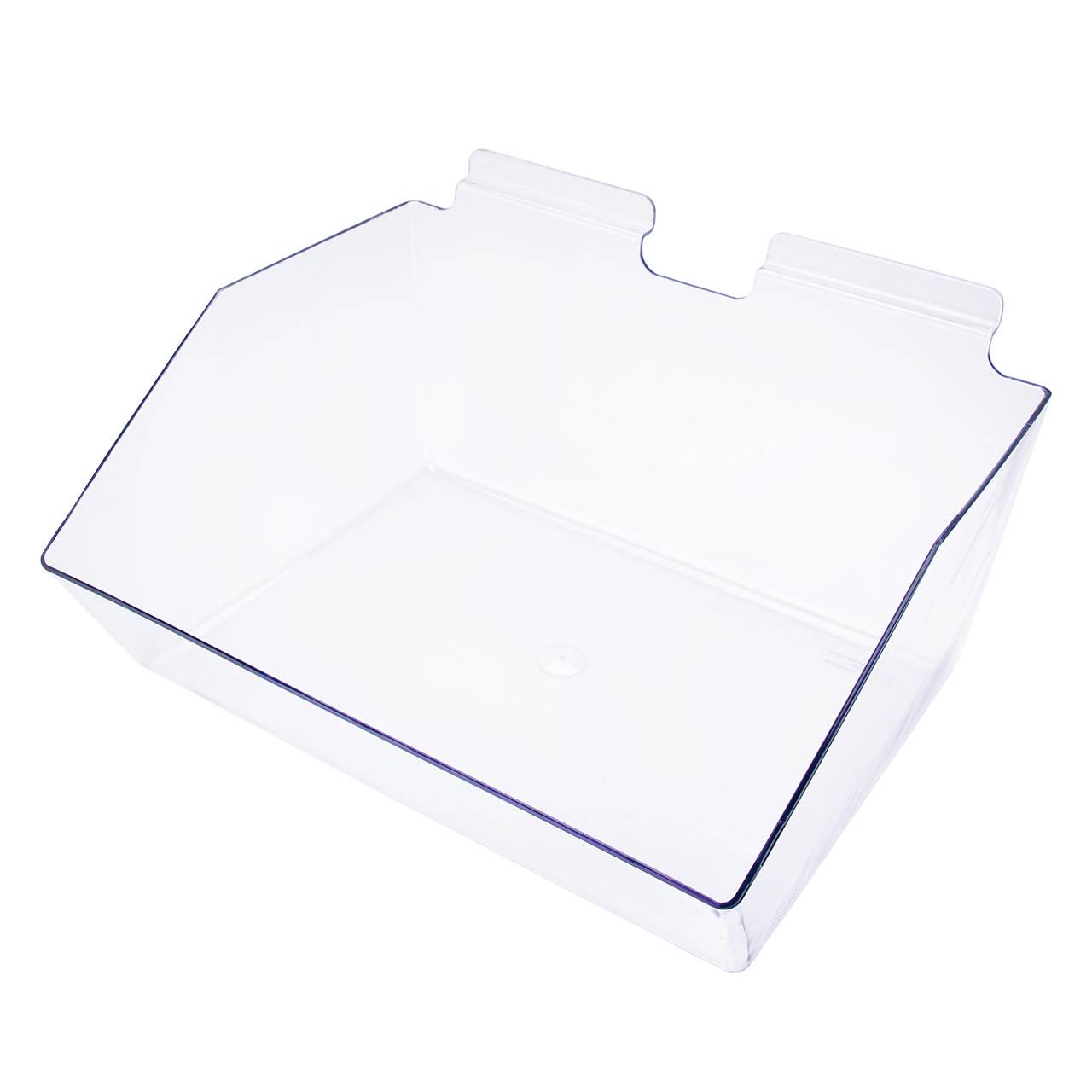 12"W X 5½"D X 9½"H Clear Plastic Dump Bin