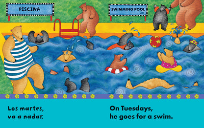 Bear About Town (Bilingual Spanish & English)