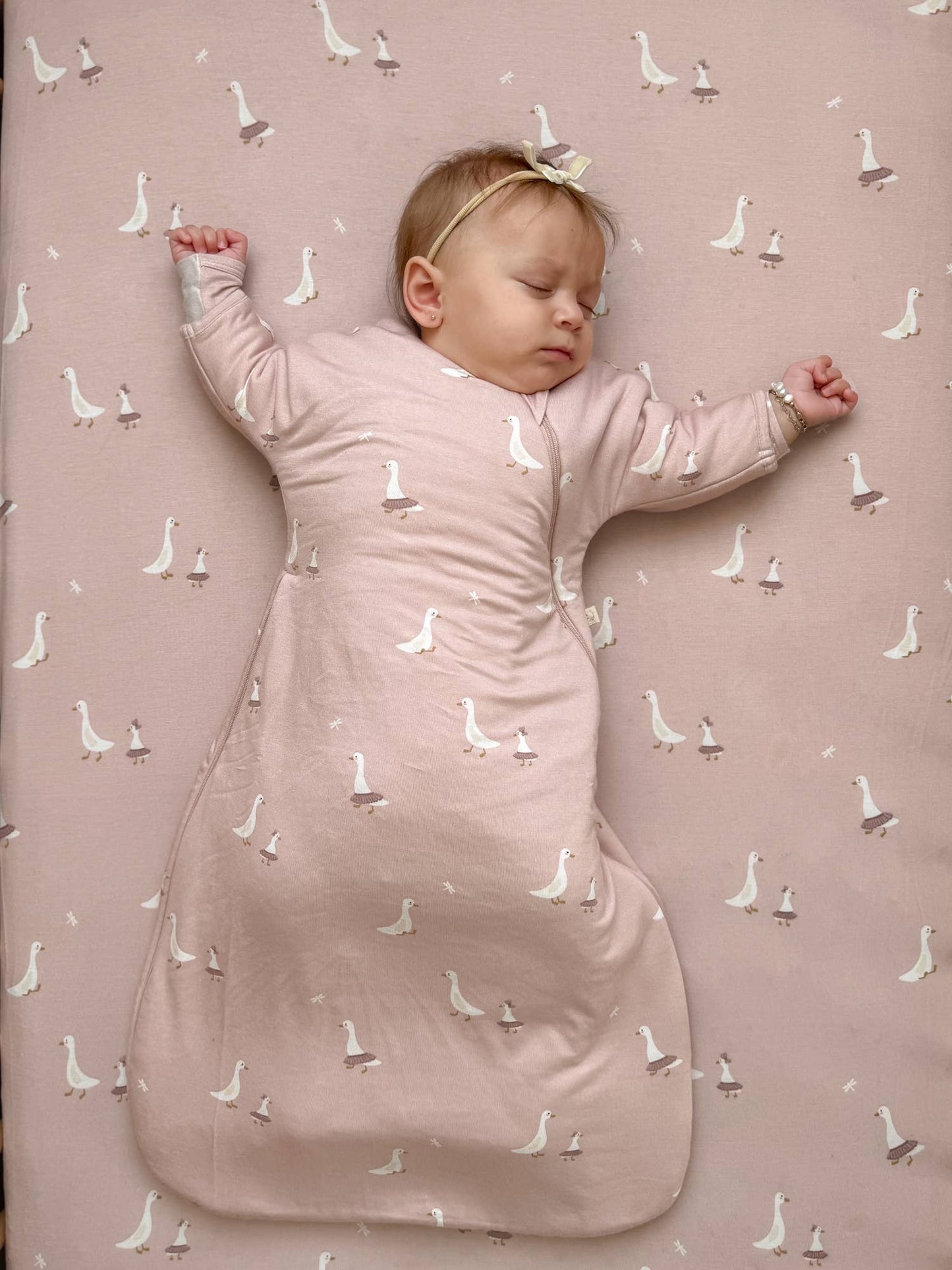 Long Sleeve Transitional Swaddle Sleep Sack 0.5 TOG 3-6M